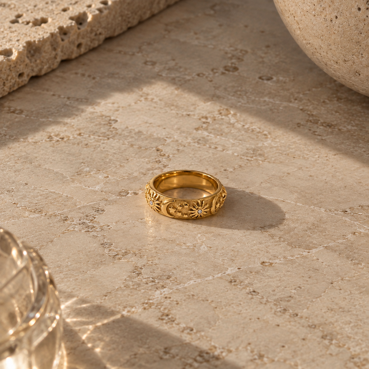 Sun Band Ring