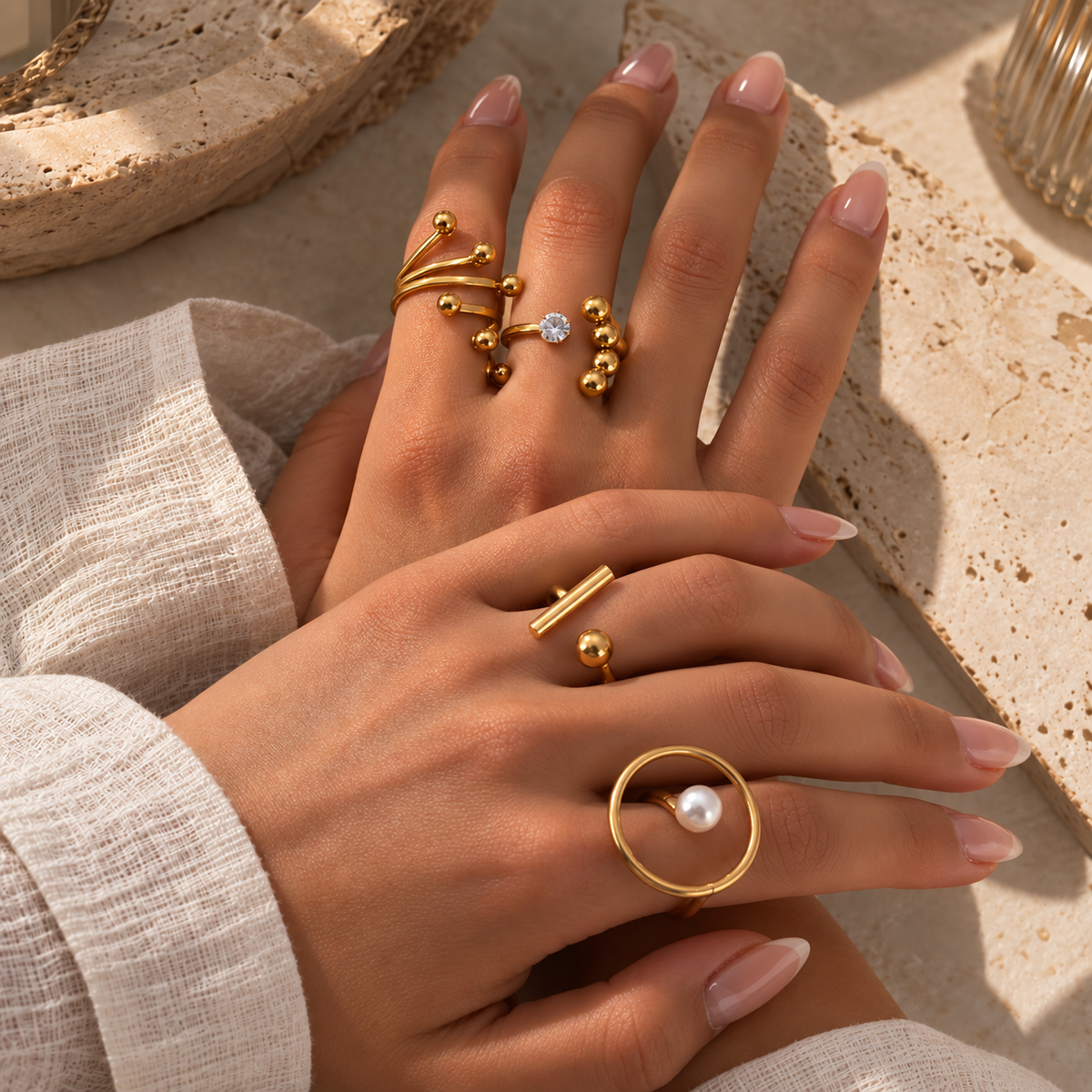 Bague Litchi