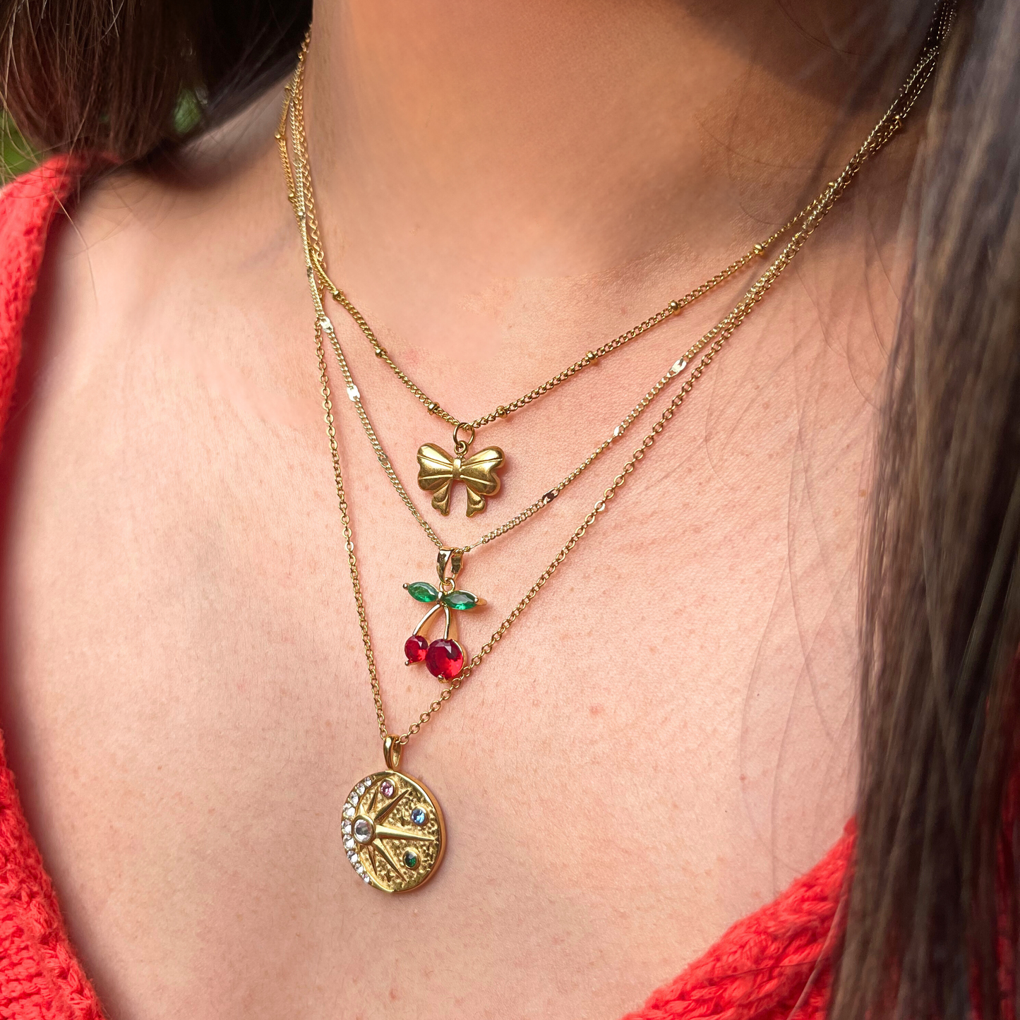 Cherry Soda Necklace