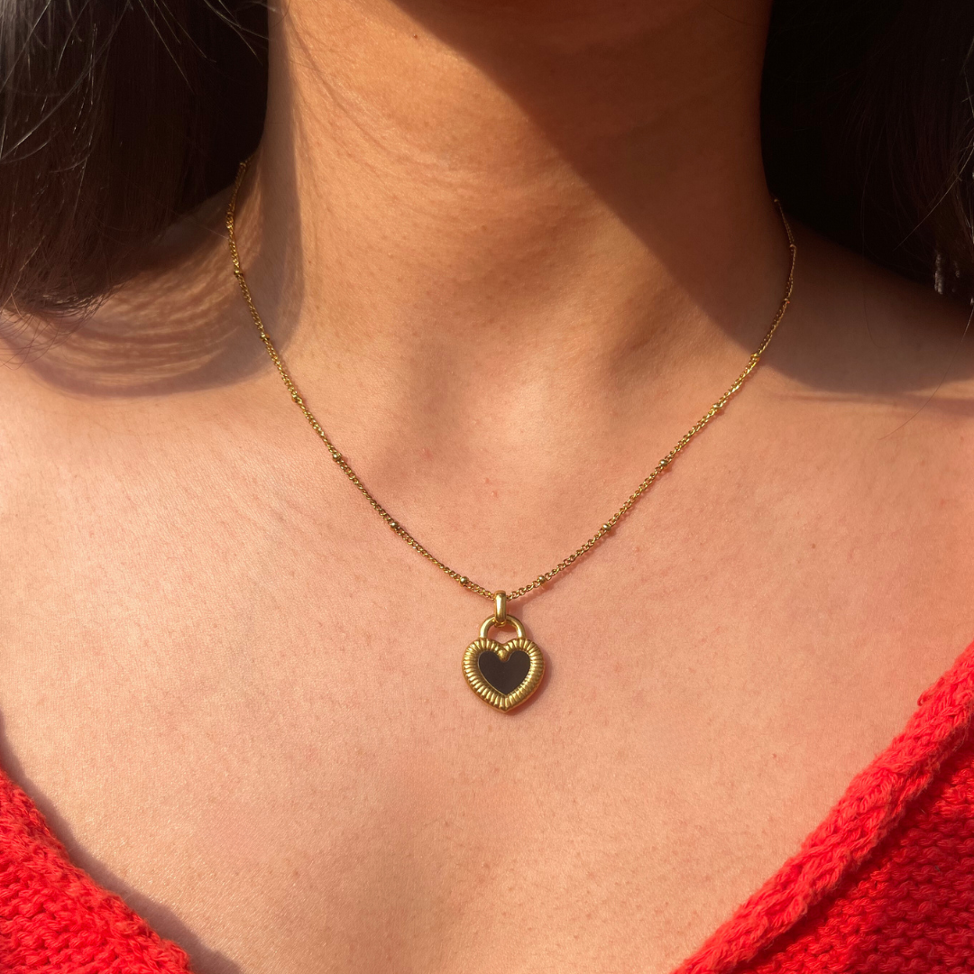 Midnight Necklace (double pendant)