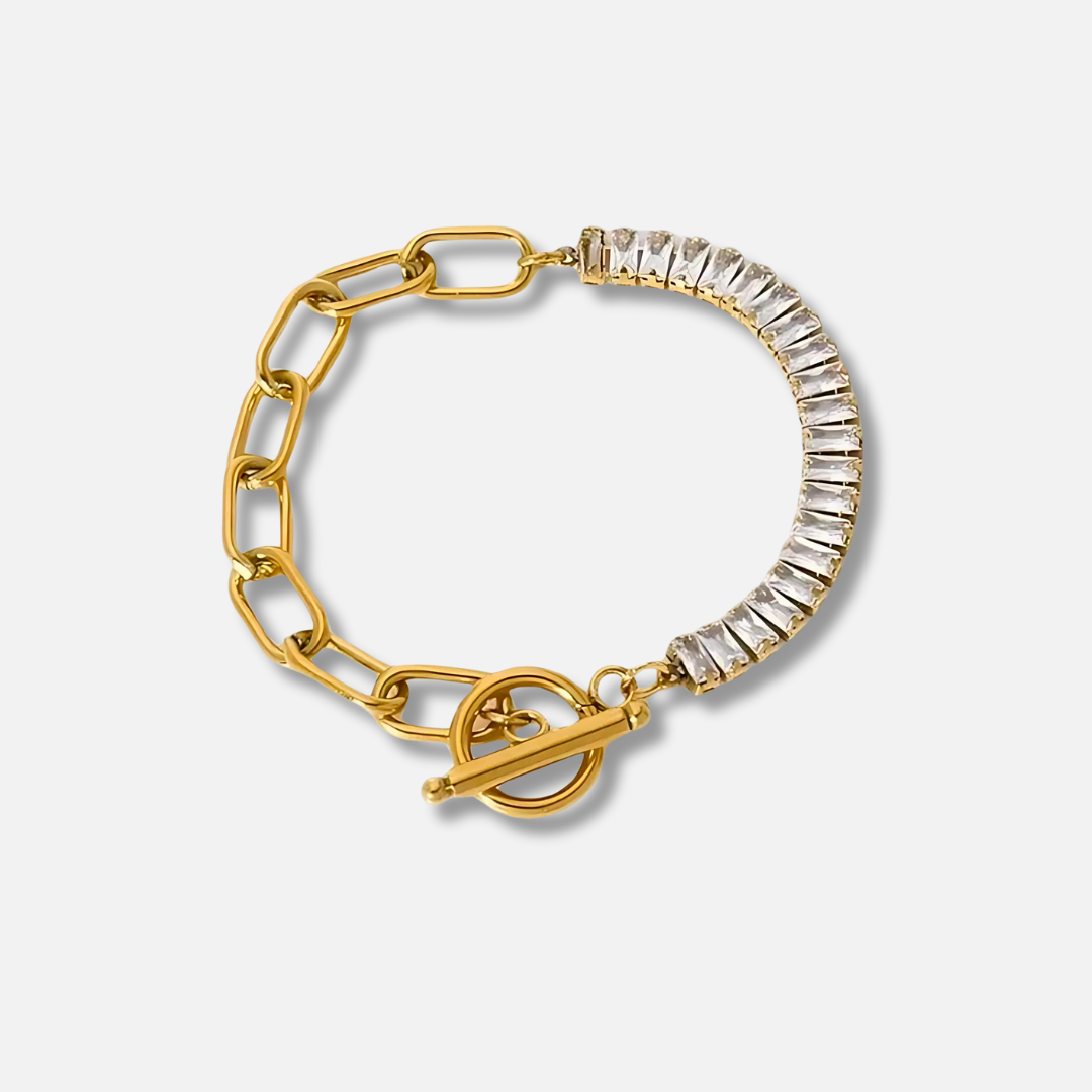 Champagne Link Bracelet