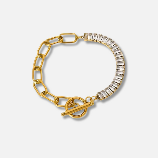 Champagne Link Bracelet