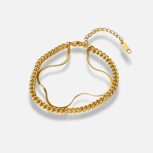 Aria Double Layered Bracelet
