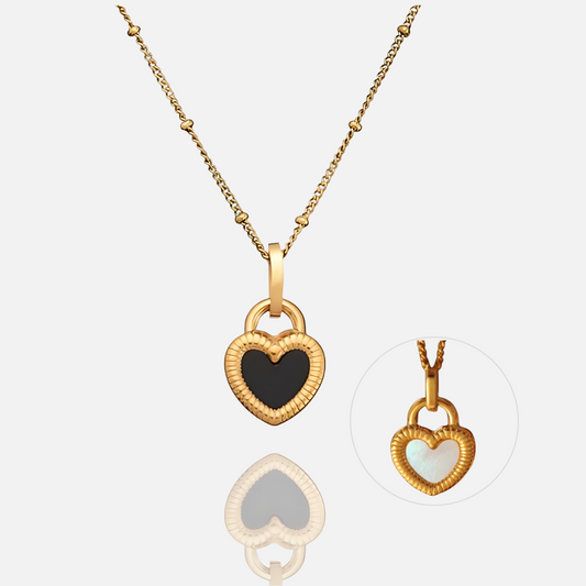 Midnight Necklace (double pendant)