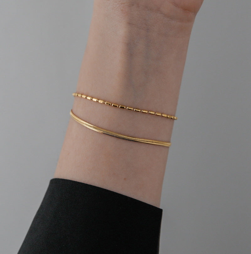 Serena Double Layered Bracelet