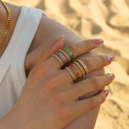 Twist & Twin Rings