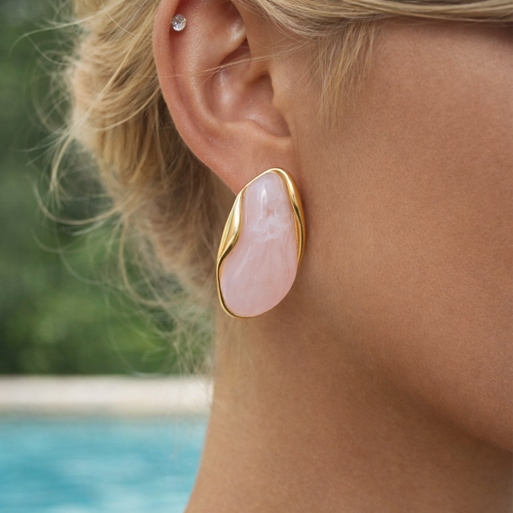 Frosted Mirage Earring