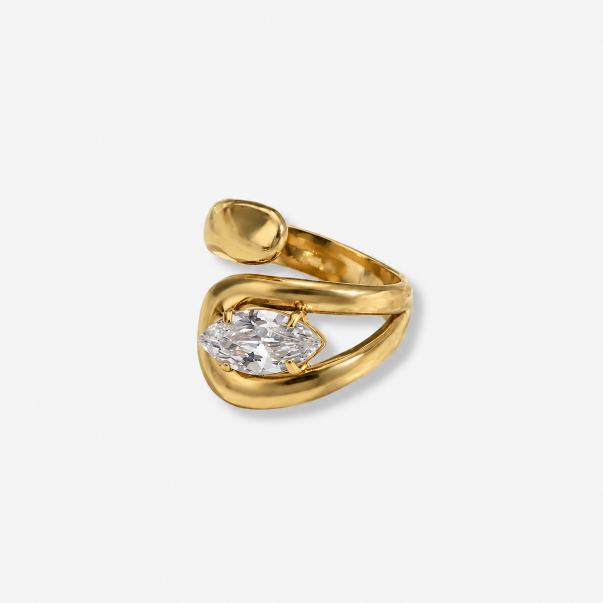 Bague marquise