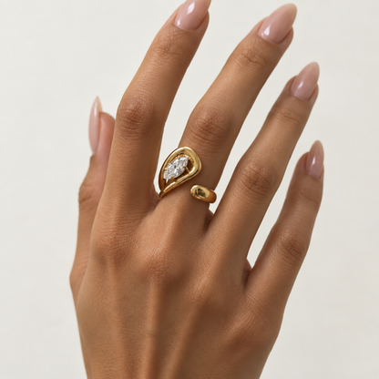 Bague marquise