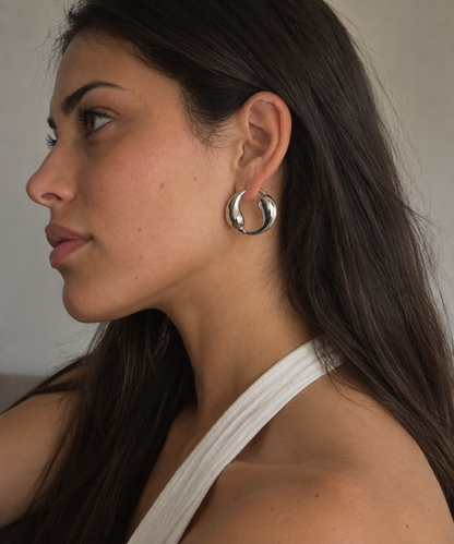 Marshmallow Milk Earrings