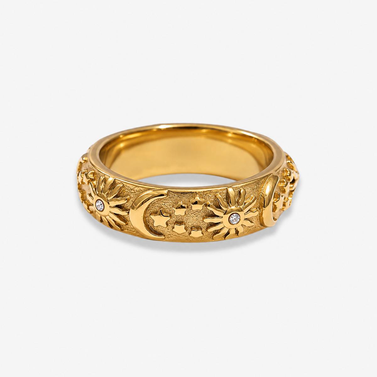 Sun Band Ring