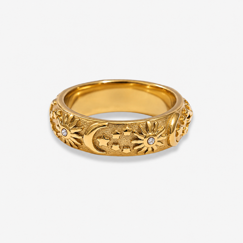 Sun Band Ring