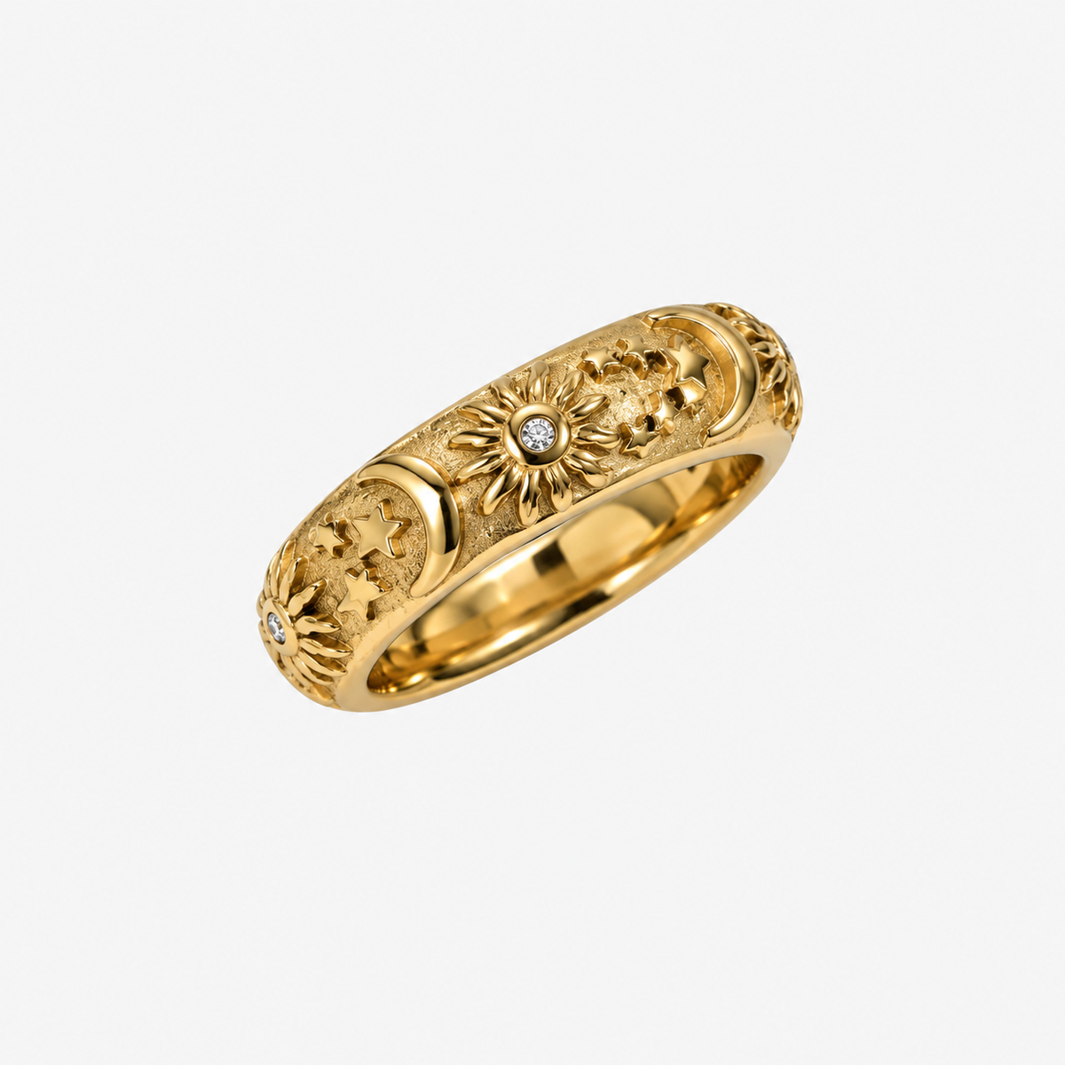 Sun Band Ring