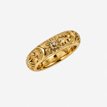 Sun Band Ring