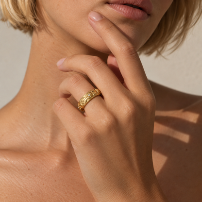 Sun Band Ring