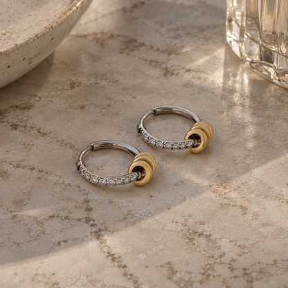 Boucles d'oreilles Arc