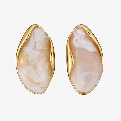 Frosted Mirage Earring