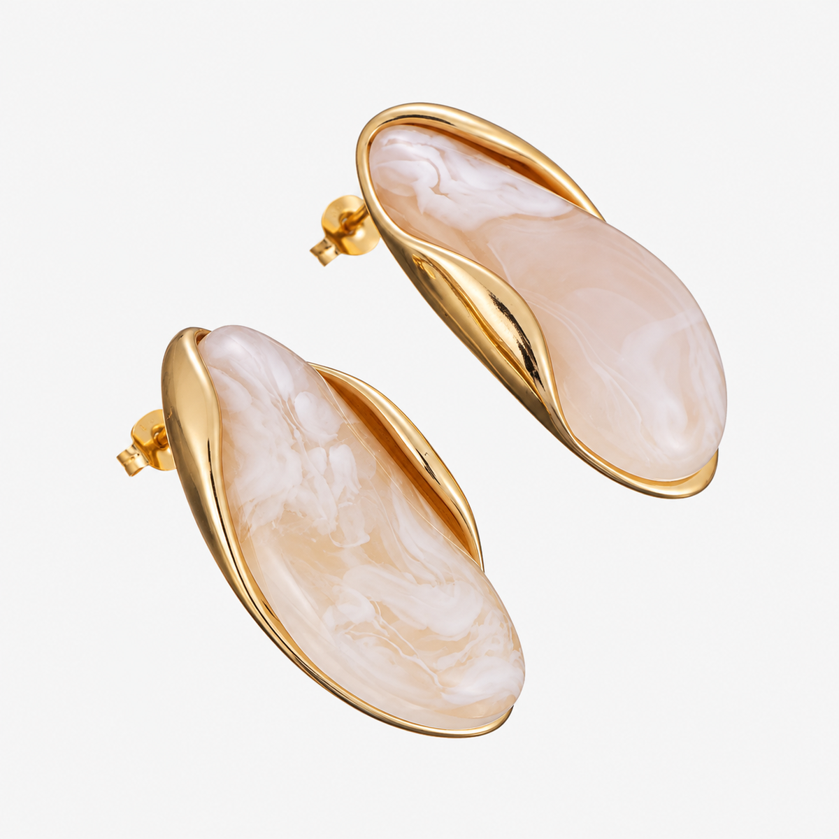 Boucles d'oreilles Mirage givré
