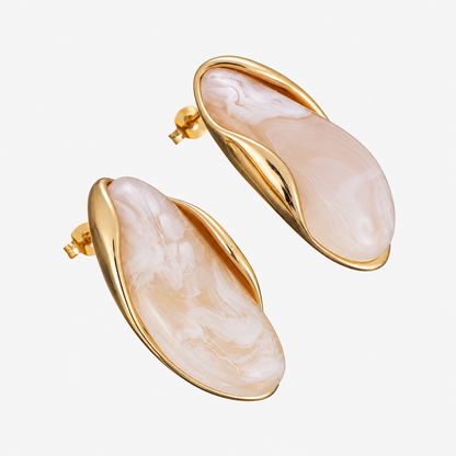Boucles d'oreilles Mirage givré