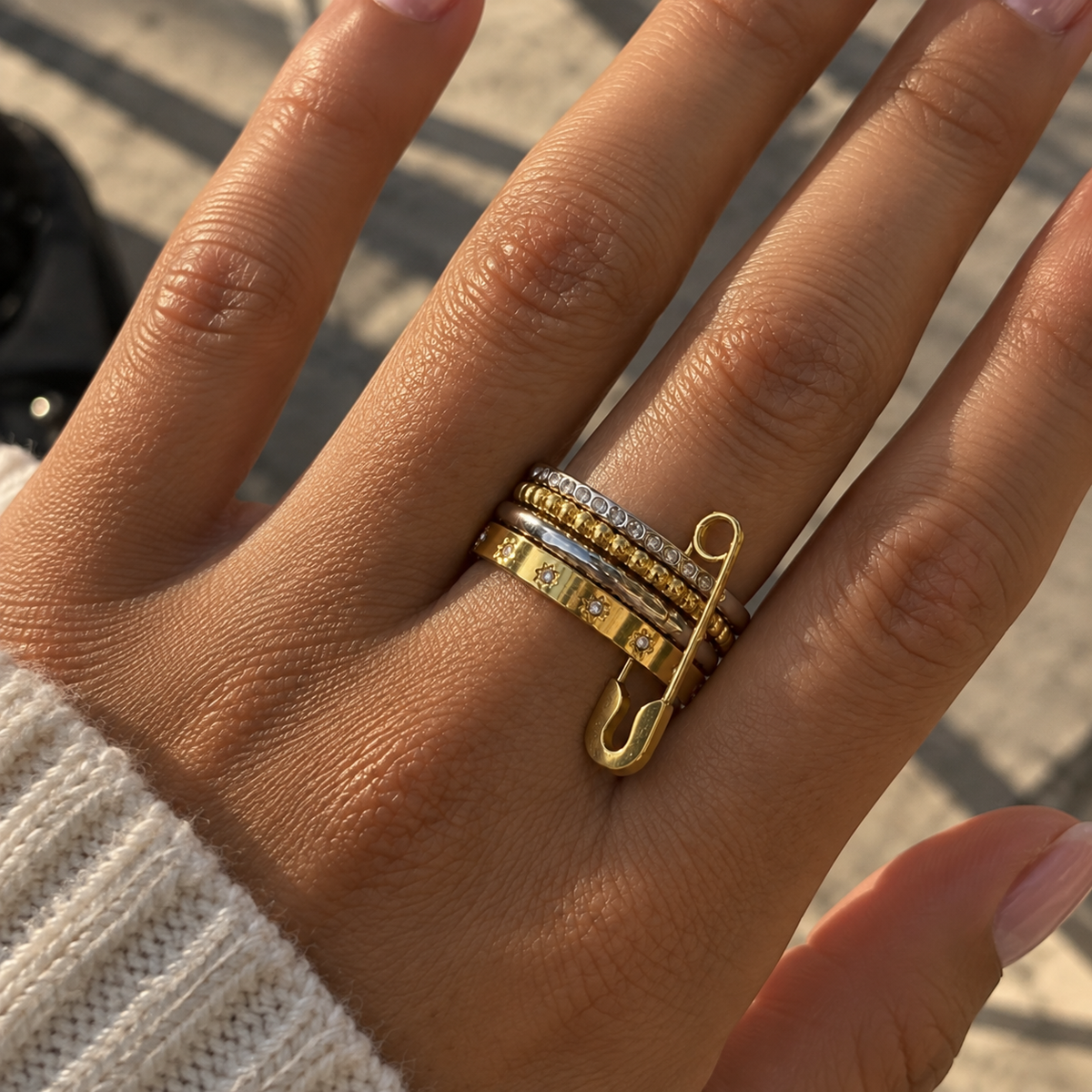 Bague Épingle à Cheveux