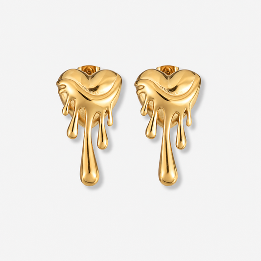 Melting Heart Earring