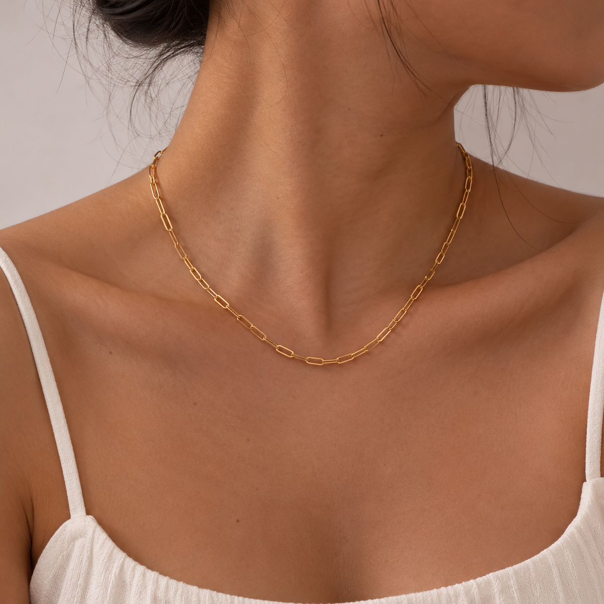 Collier maillons fantôme