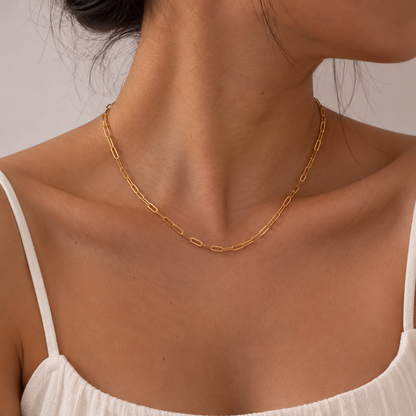 Collier maillons fantôme