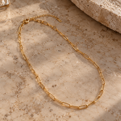 Collier maillons fantôme