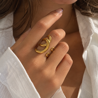 Swirl Ring