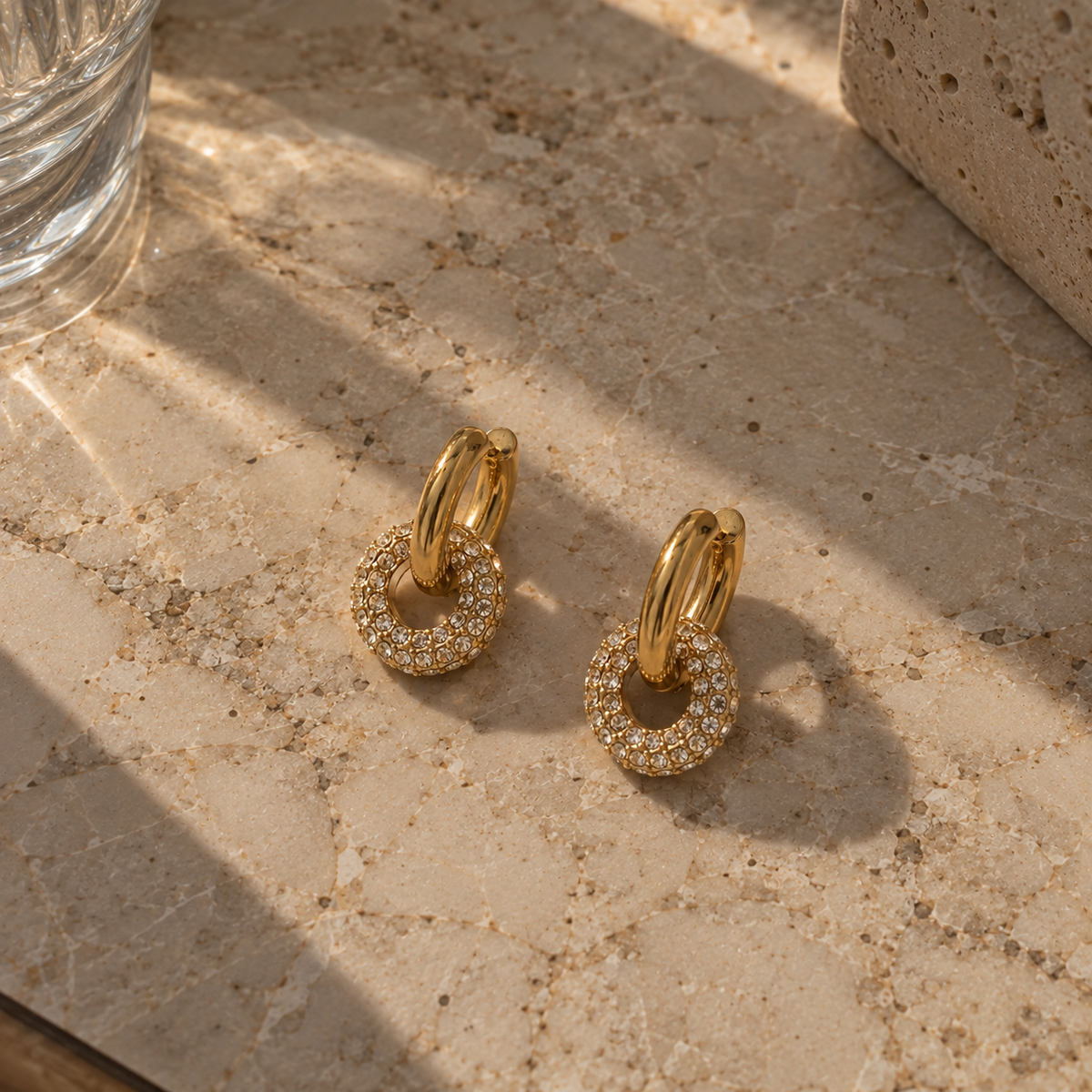 Boucles d'oreilles Étincelle éternelle
