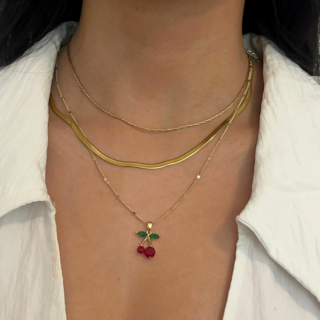 Cherry Soda Necklace