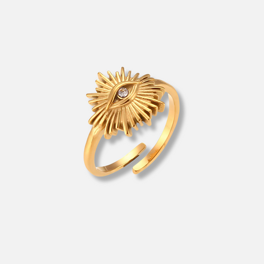 Golden Gaze Ring