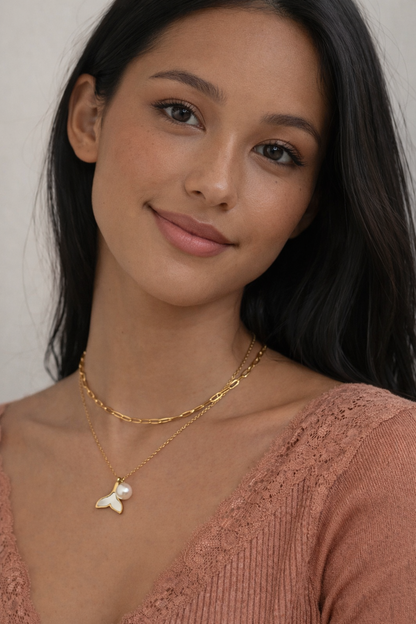 Whale Tail Necklace