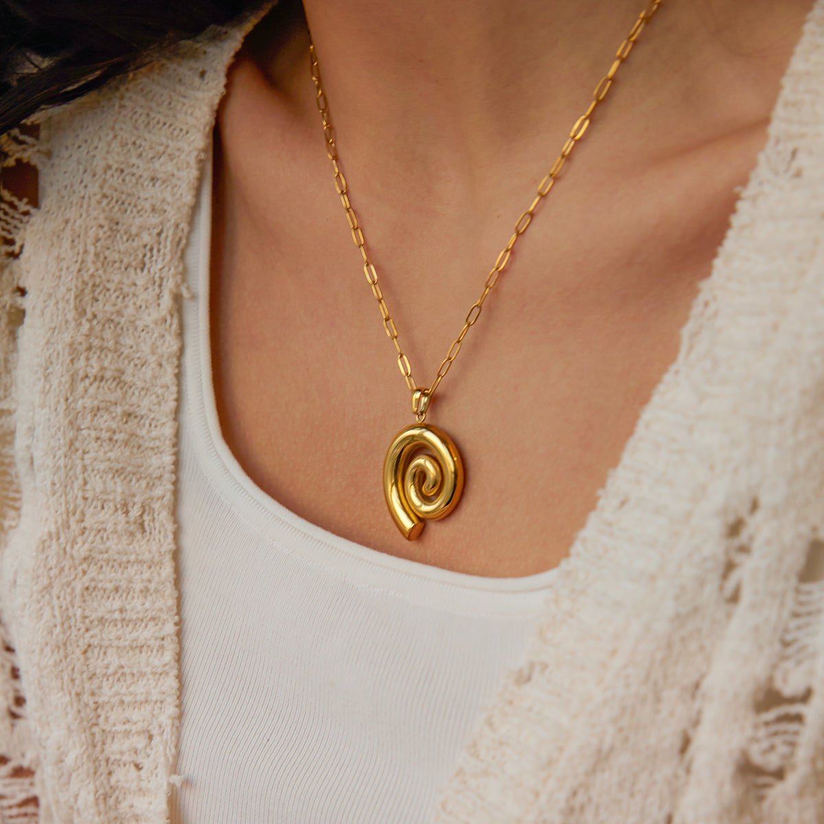 Swirl of Serenity Necklace