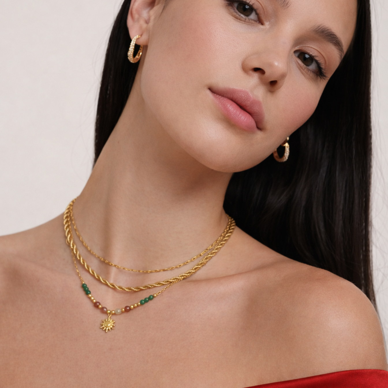Abella Beam Necklace