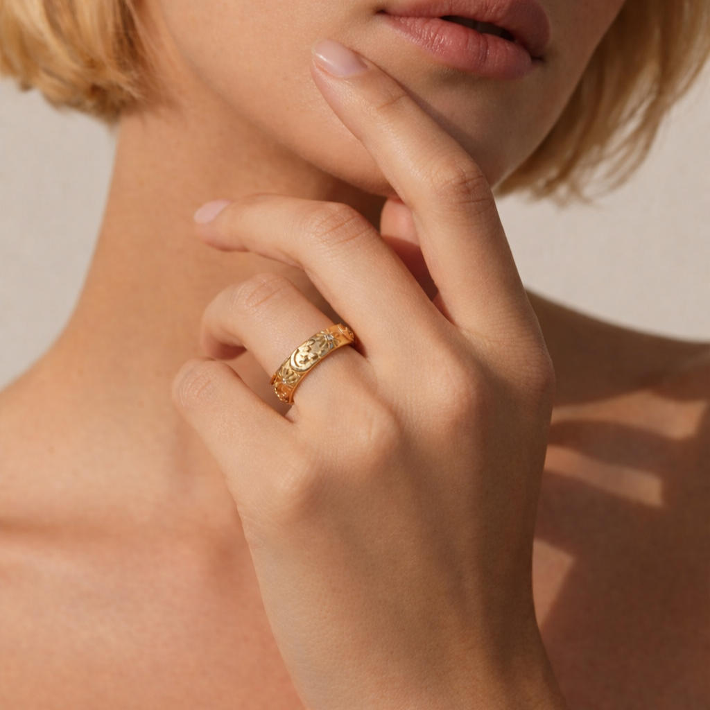 Sun Band Ring