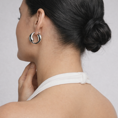 Marshmallow Milk Earrings